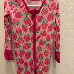 Little Sleepies Sweet Strawberry zippy 12-18 months